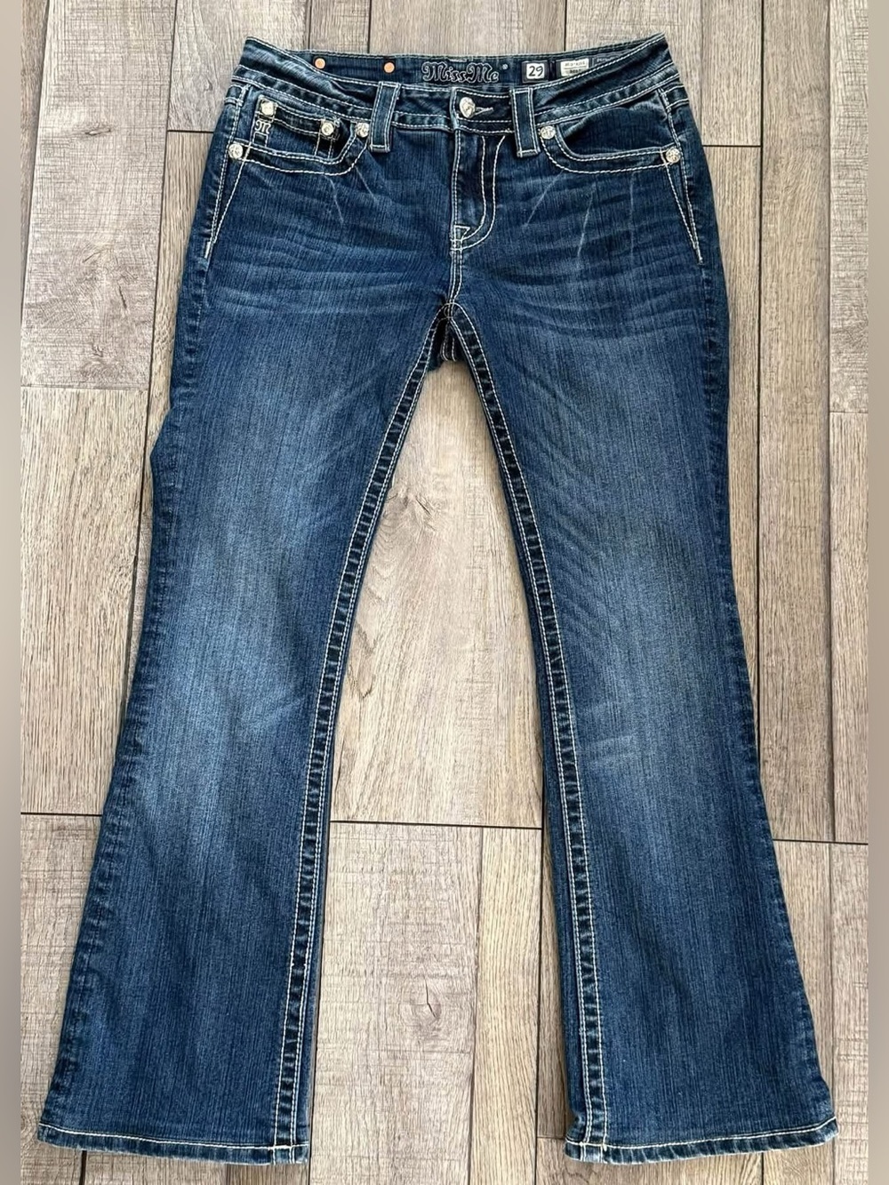 Miss Me Mid-Rise Bootcut Jeans